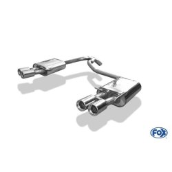 Ford Mondeo IV Turnier (Kombi) - 2,5l Endschalldämpfer rechts/links - 2x80 Typ 13 rechts/links