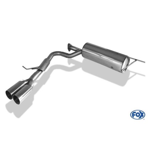 Mitsubishi L200 Typ KAOT Clubcap 2-trg. Endschalldämpfer Sidepipe - 2x76 Typ 10