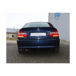 BMW E46 320/ 323/ 325/ 328/ 330 Endschalldämpfer zweiflutig - 2x76 Typ 10