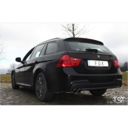 BMW E90/91/92 - 320d Endschalldämpfer - 2x76 Typ 17
