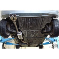 Mercedes A-Klasse W168 Diesel Endschalldämpfer - 2x70 Typ 13