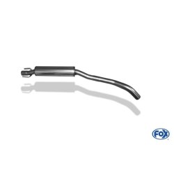 Opel Corsa B Vorschalldämpfer - Rohrdurchmesser: 60mm