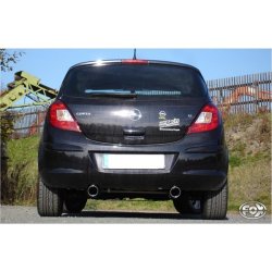 Opel Corsa D Endschalldämpfer Ausgang rechts/links - 1x90 Typ 13 rechts/links