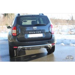 Dacia Duster 4x4 Facelift Endschalldämpfer quer Ausgang rechts/links - 145x65 Typ 59 rechts/links