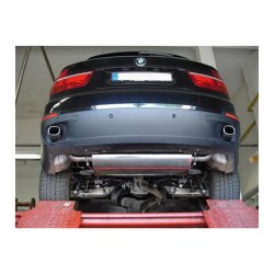 BMW X5 Typ E70 Diesel Endschalldämpfer quer Ausgang rechts/links - 1x93x79 Typ 71 rechts/links