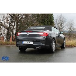 Opel Cascada Endschalldämpfer quer Ausgang rechts/links - 145x65 Typ 59 rechts/links