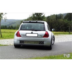 Renault Clio II V6 Endschalldämpfer quer Ausgang...