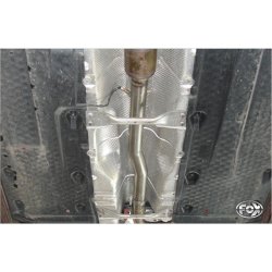 VW Scirocco - 13 (2,0l) Verbindungsrohr Mittelschalldämpfer/KAT - Rohrdurchmesser: 70mm