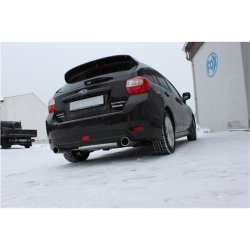 Subaru Impreza GP 4x4 Endschalldämpfer quer Ausgang rechts/links - 1x100 Typ 12 rechts/links