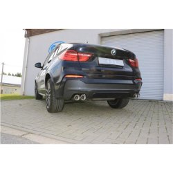 BMW X4 F26 - Endschalldämpfer quer Ausgang...
