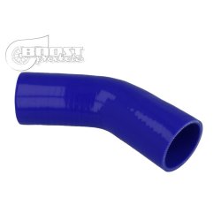 BOOST products Silikonbogen 45°. 19mm. blau