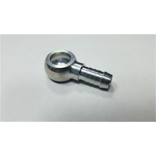 Ringnippel Ringöse Ring-Schlauchnippel für Hohlschraube 10mm, Schlauch 7-8mm